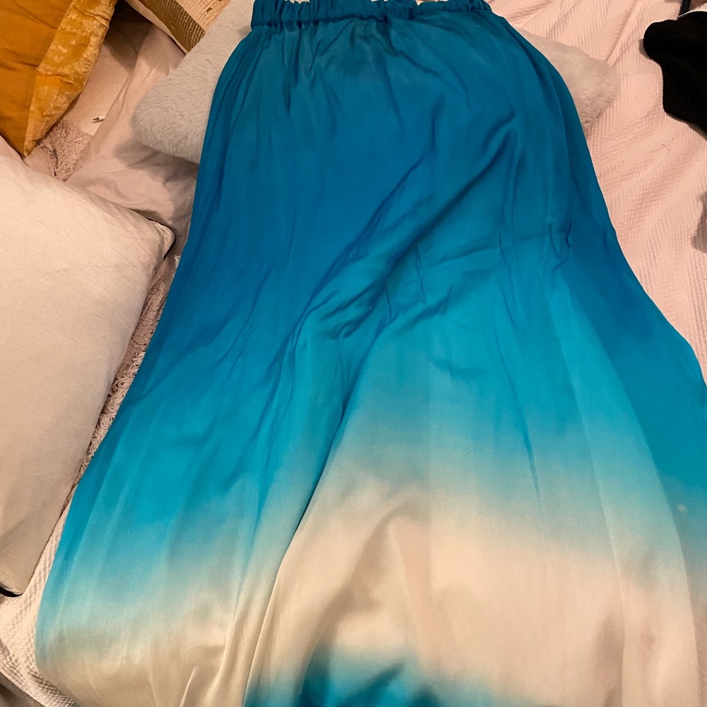 Blue Ombré Skirt